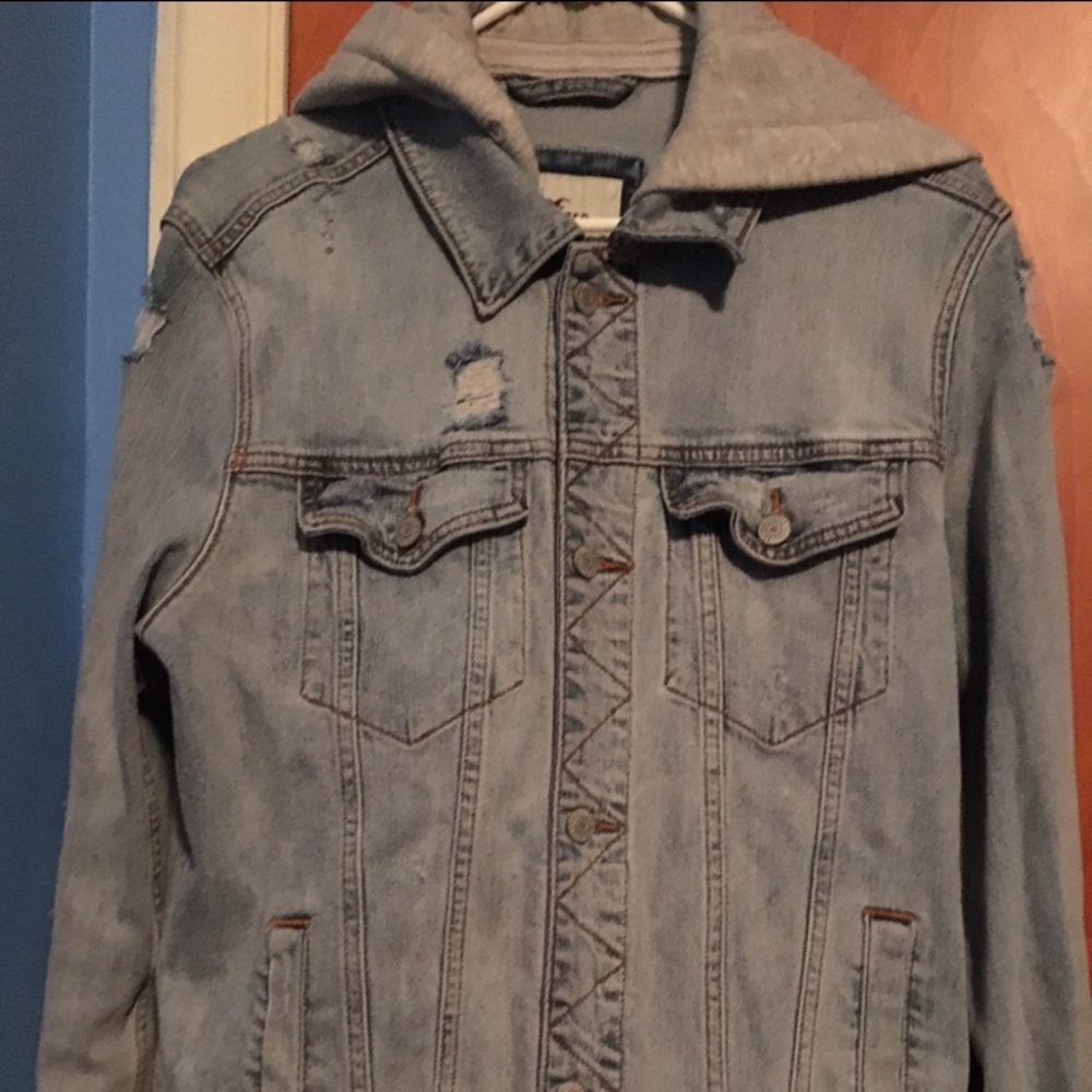 Epic Flex Denim jacket with hood